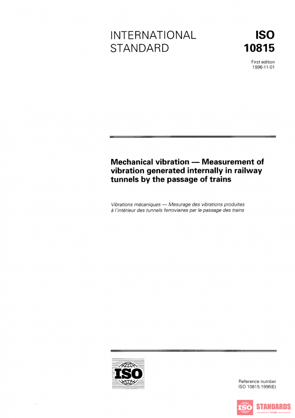 ISO 10815:1996 PDF