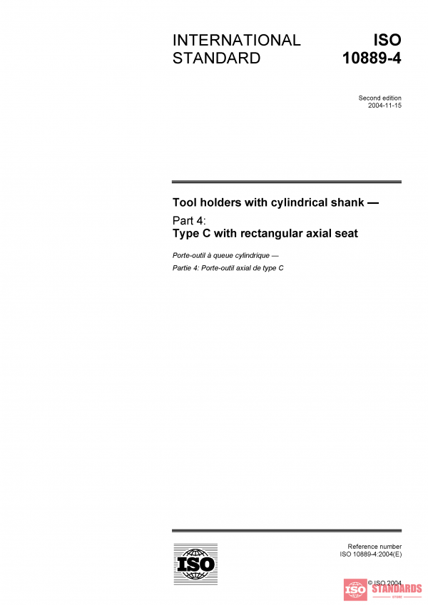 ISO 10889-4:2004 PDF