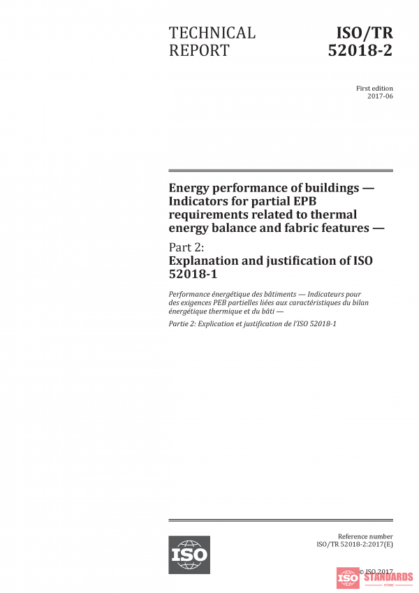 ISO/TR 52018-2:2017 PDF