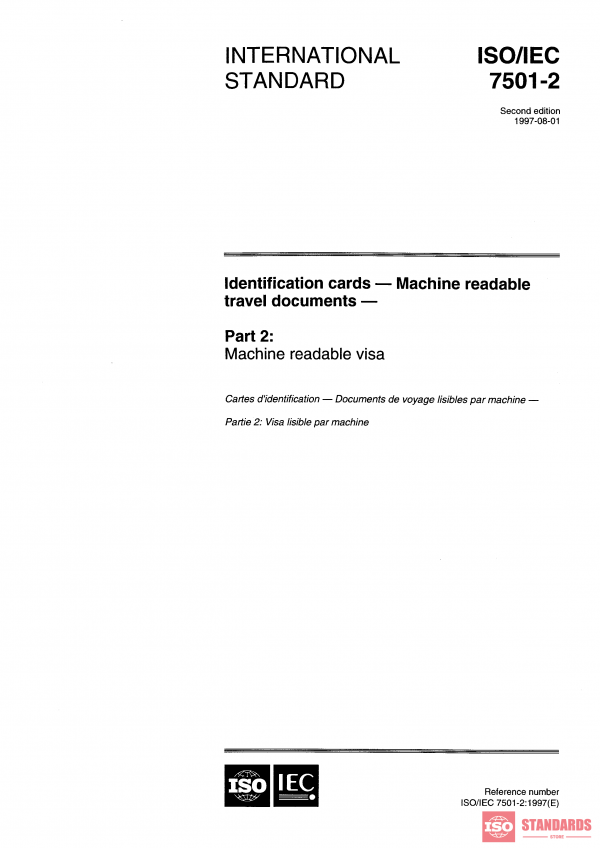 ISO/IEC 7501-2:1997 PDF