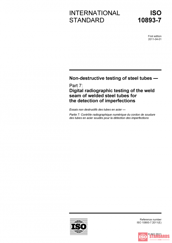 ISO 10893-7:2011 PDF