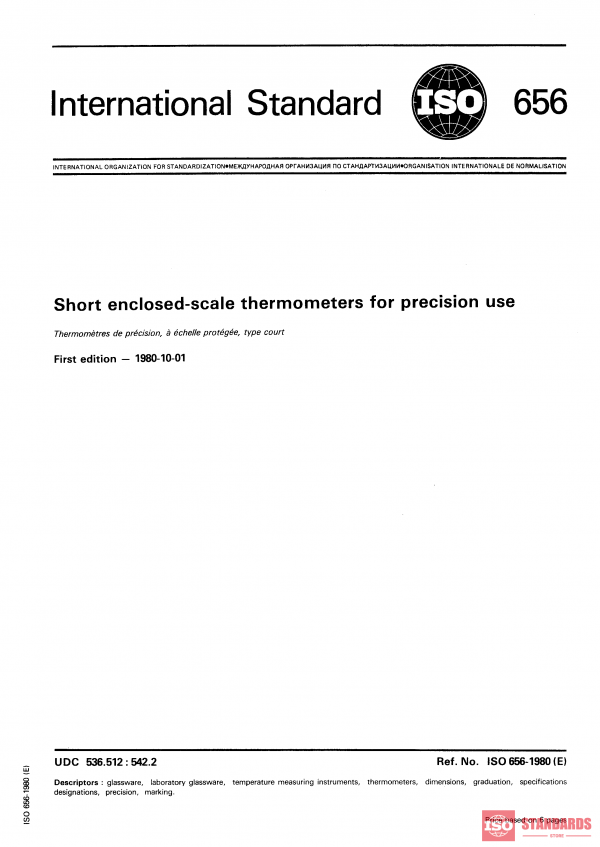ISO 656:1980 PDF