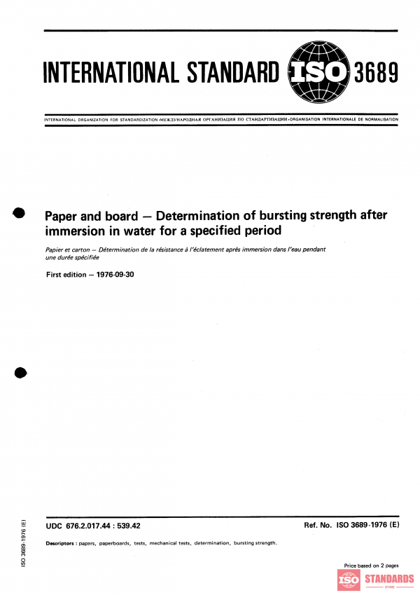 ISO 3689:1976 PDF