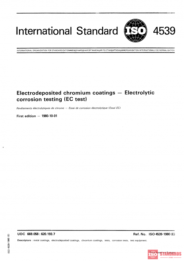 ISO 4539:1980 PDF