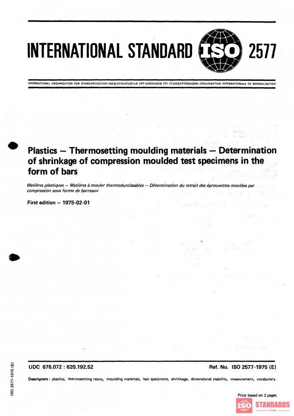 ISO 2577:1975 PDF