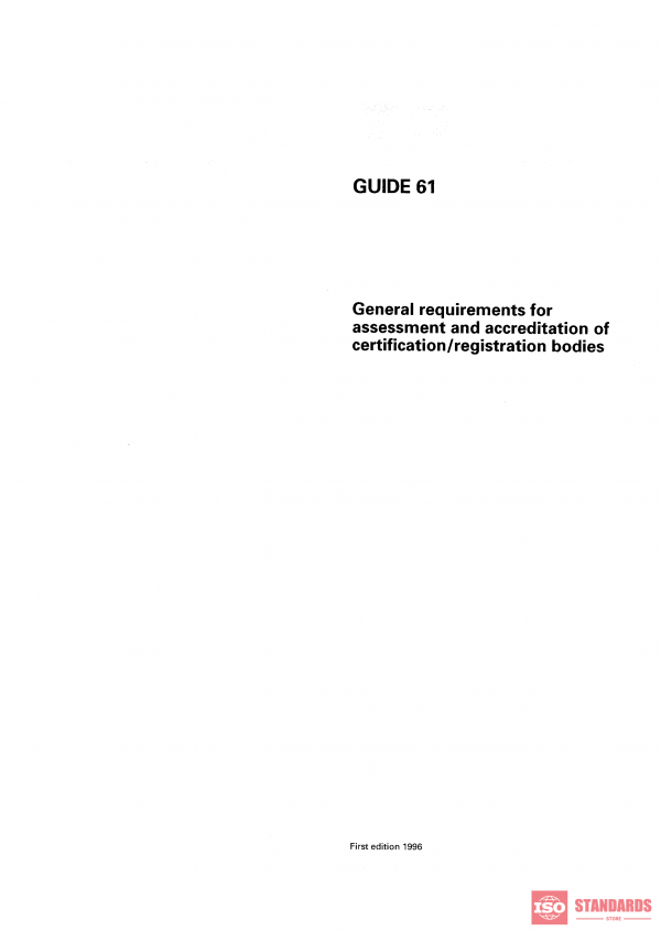 ISO/IEC Guide 61:1996 PDF