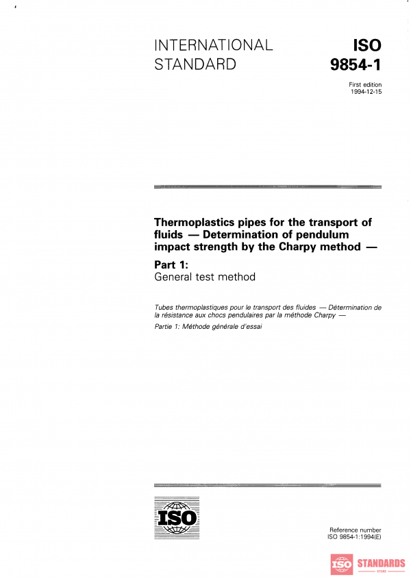 ISO 9854-1:1994 PDF