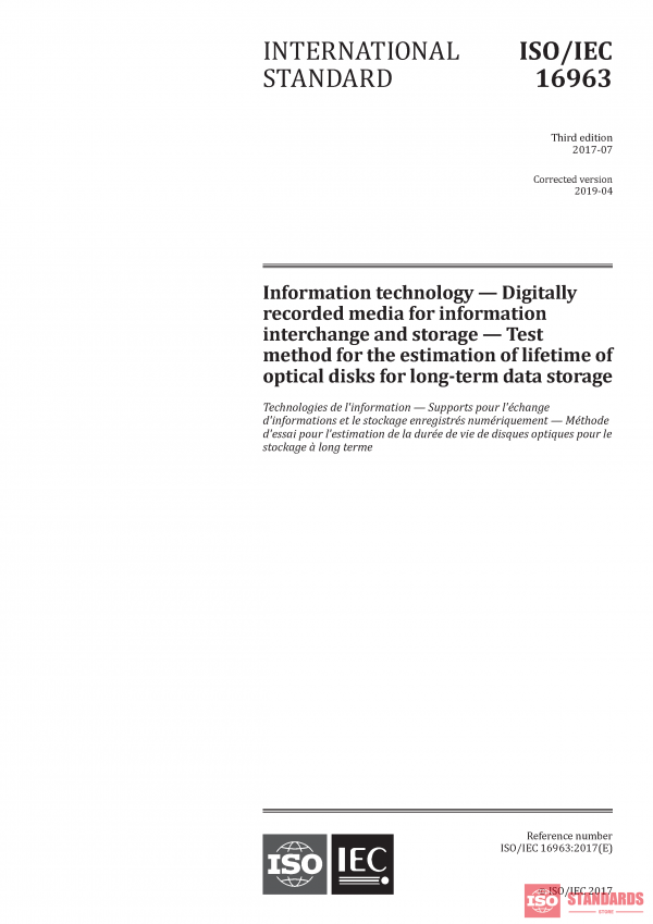 ISO/IEC 16963:2017 PDF
