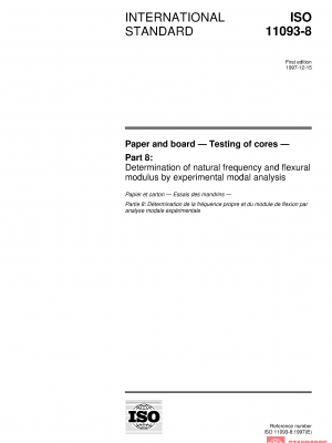 ISO 11093-8:1997 PDF