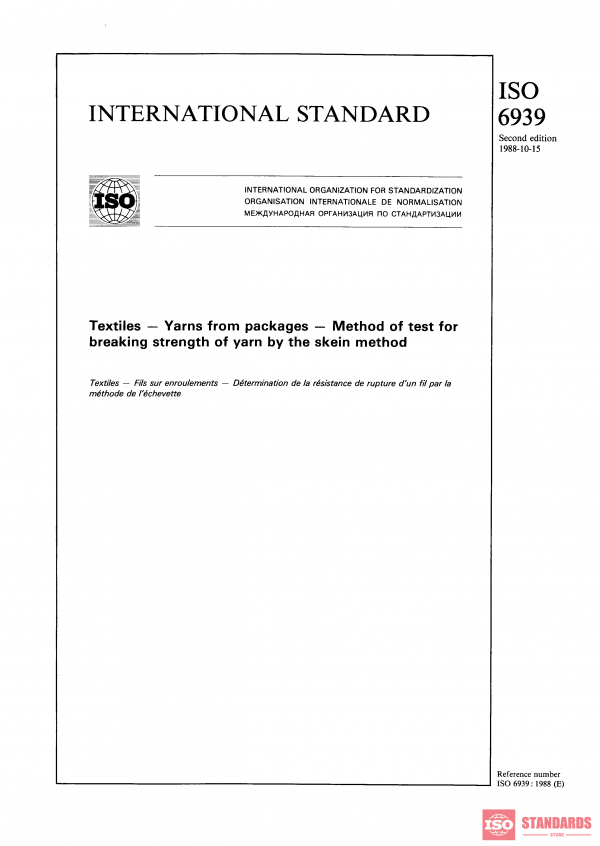 ISO 6939:1988 PDF