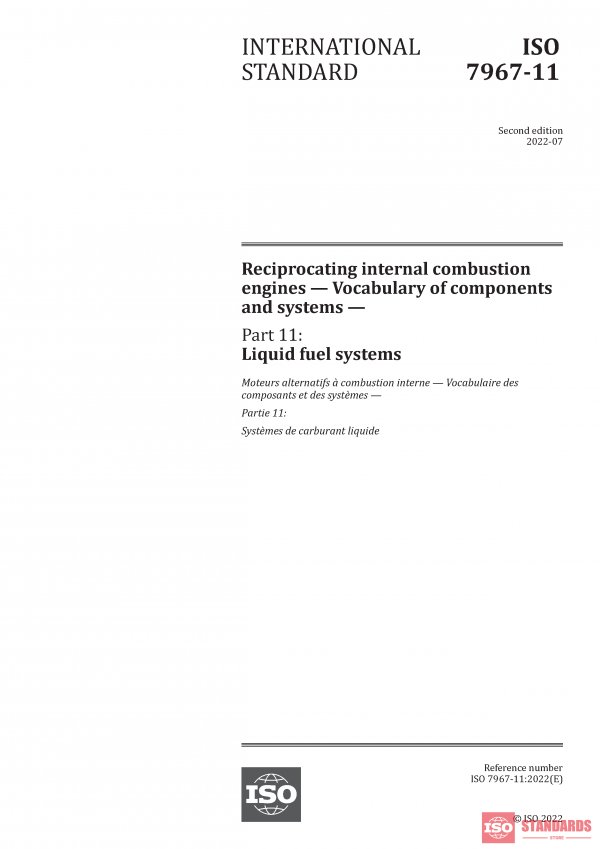 ISO 7967-11:2022 PDF