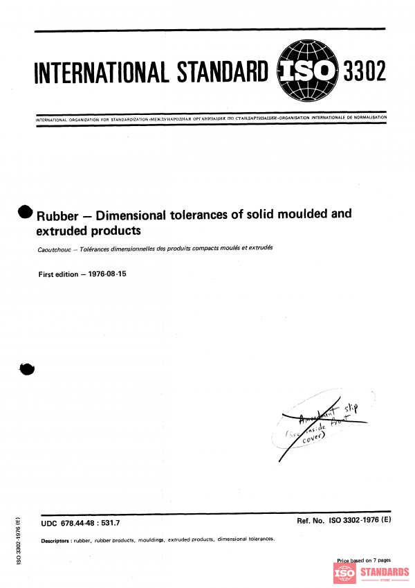 ISO 3302:1976 PDF