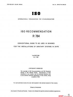 ISO/R 784:1968 PDF