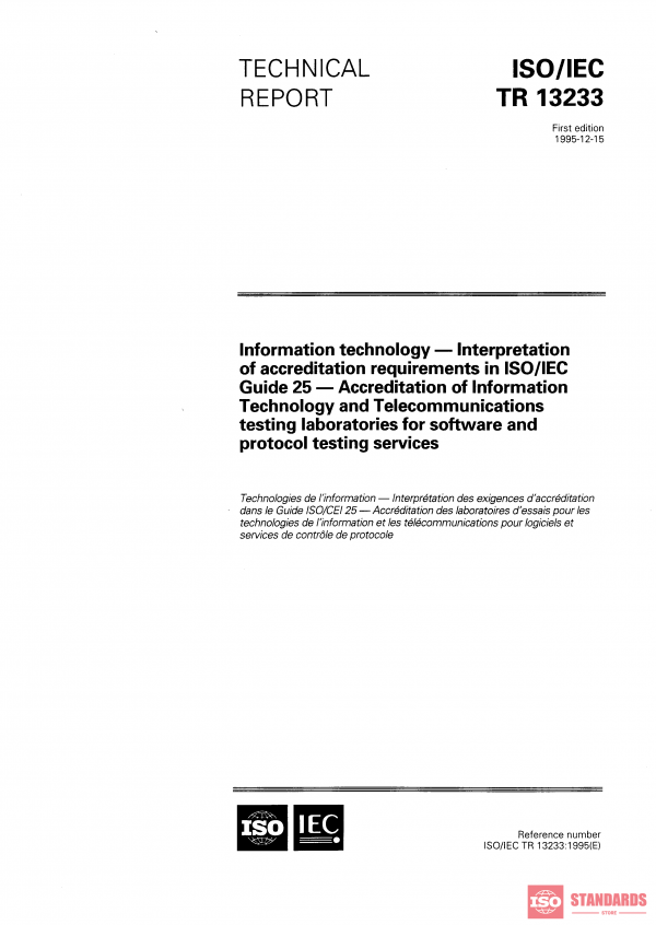ISO/IEC TR 13233:1995 PDF