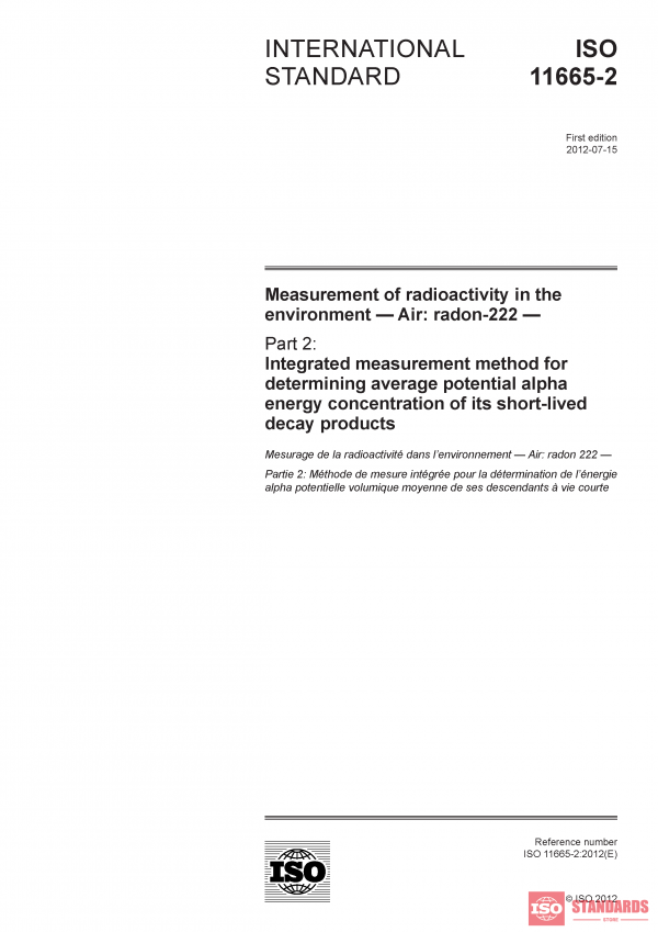 ISO 11665-2:2012 PDF