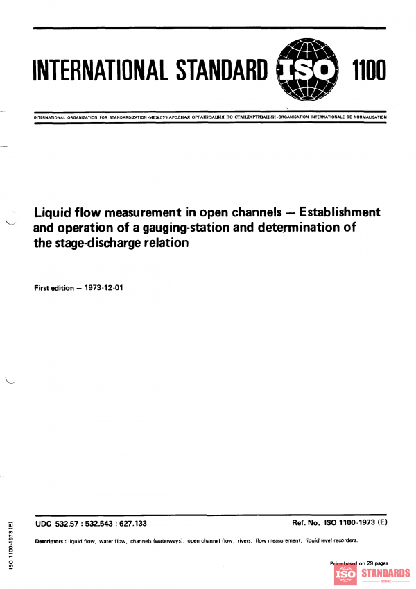 ISO 1100:1973 PDF