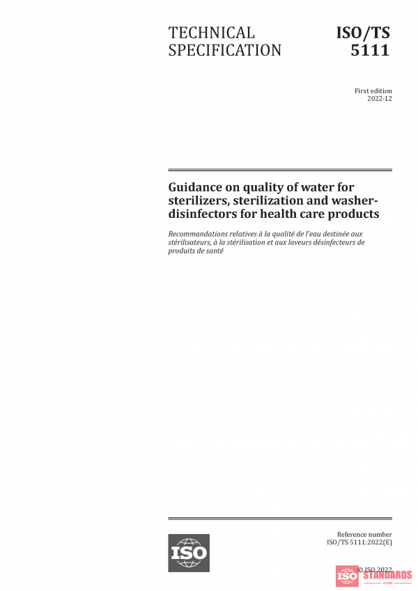 ISO/TS 5111:2022 PDF