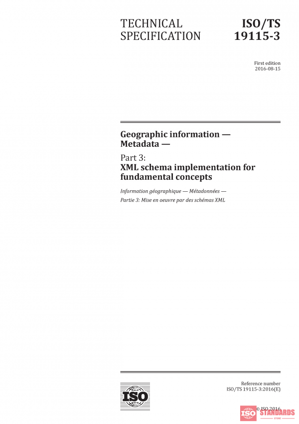 ISO/TS 19115-3:2016 PDF