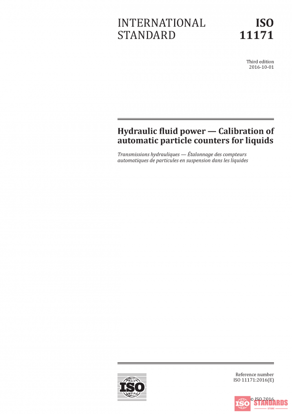 ISO 11171:2016 PDF