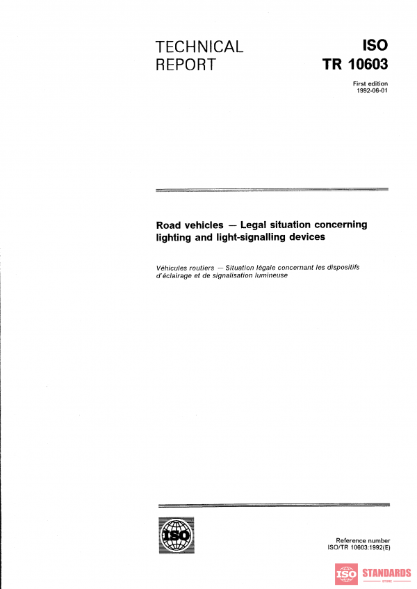 ISO/TR 10603:1992 PDF