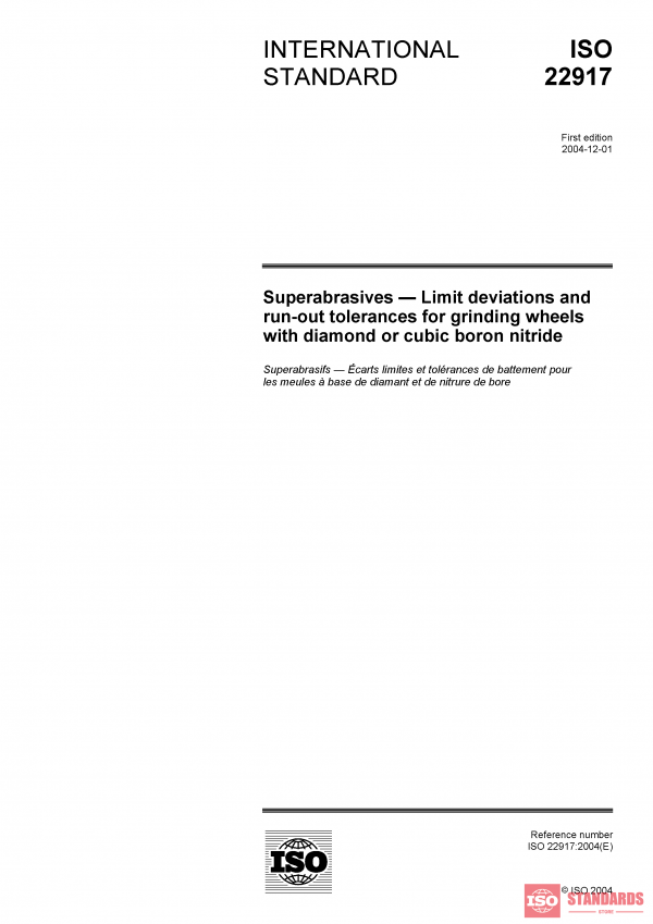 ISO 22917:2004 PDF