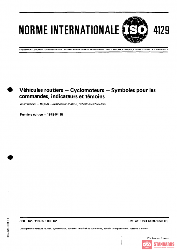 ISO 4129:1978 PDF