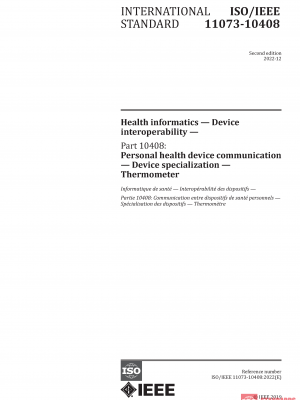 ISO/IEEE 11073-10408:2022 PDF