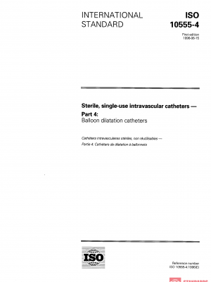 ISO 10555-4:1996 PDF