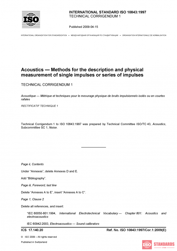 ISO 10843:1997/Cor 1:2009 PDF