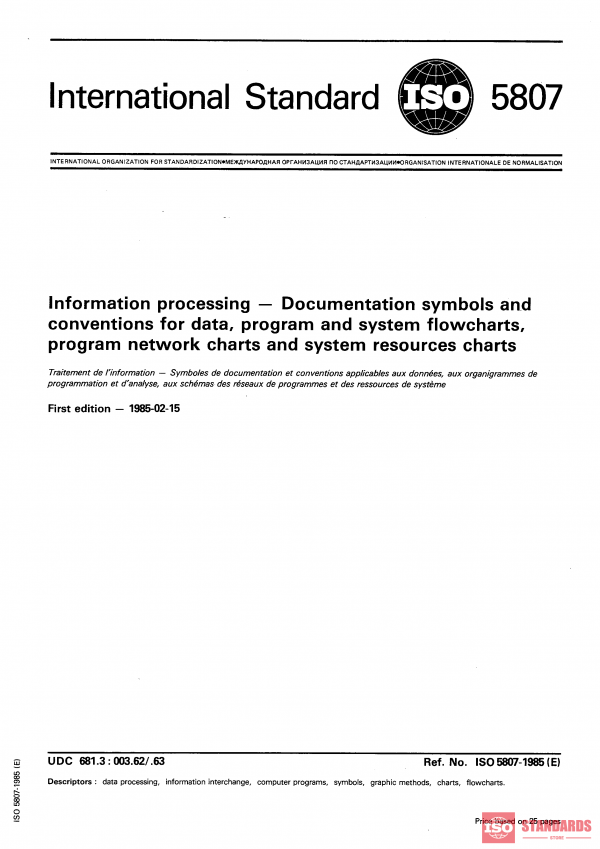 ISO 5807:1985 PDF