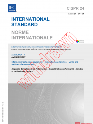 CISPR 24:2010/AMD1:2015 PDF