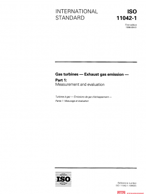 ISO 11042-1:1996 PDF