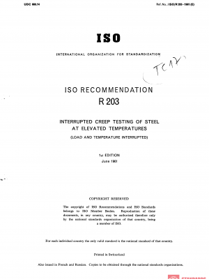 ISO/R 203:1961 PDF