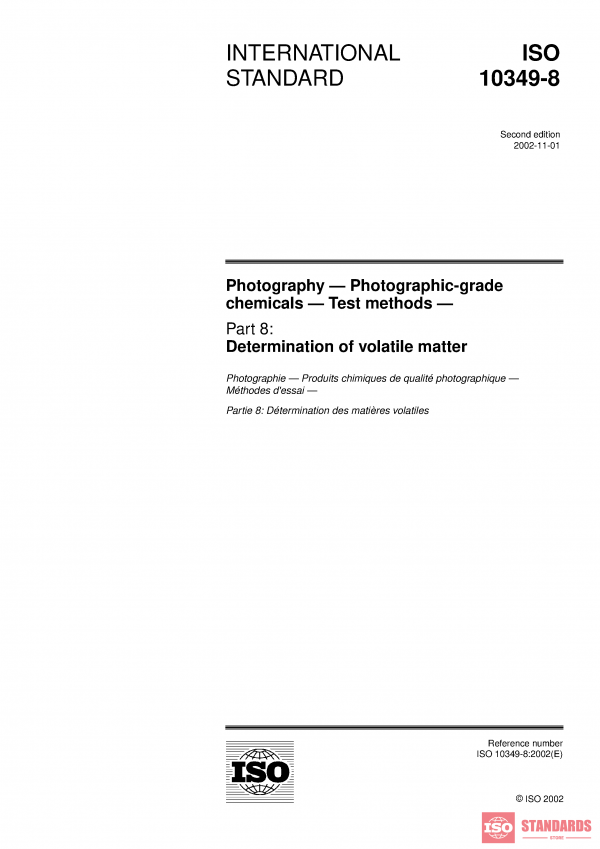 ISO 10349-8:2002 PDF