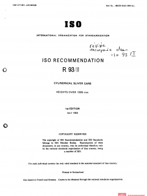 ISO/R 93-2:1969 PDF