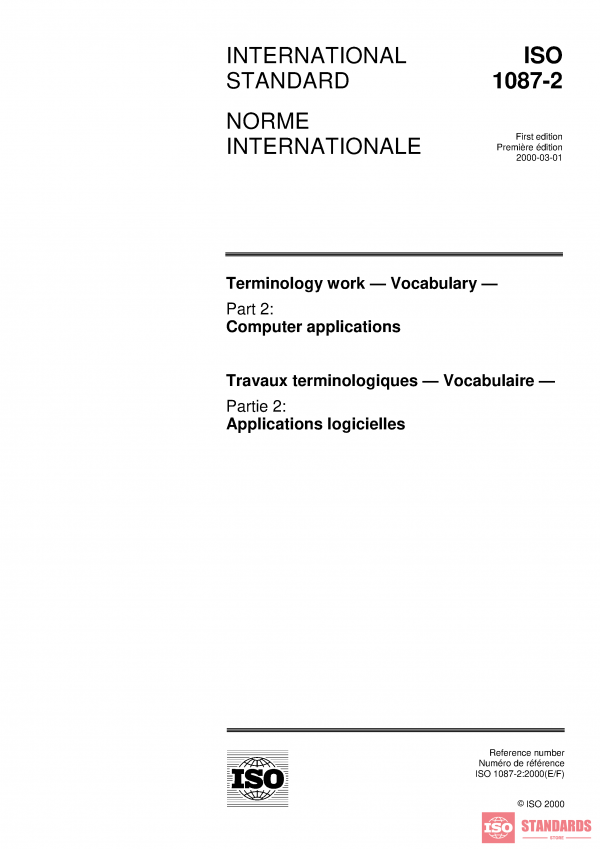 ISO 1087-2:2000 PDF