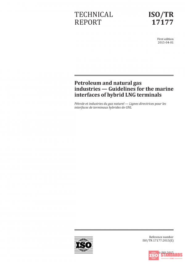 ISO/TR 17177:2015 PDF