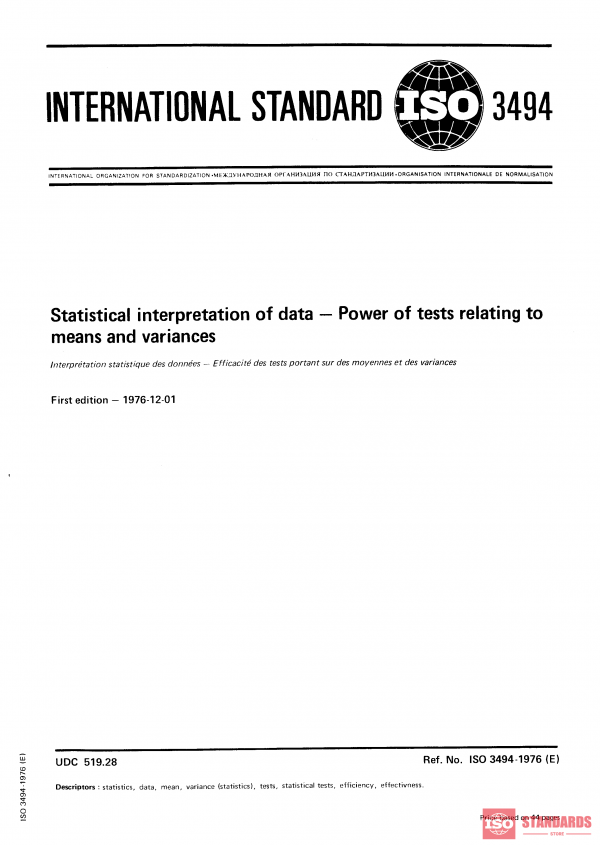 ISO 3494:1976 PDF