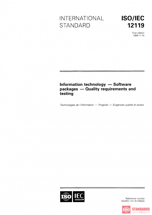 ISO/IEC 12119:1994 PDF