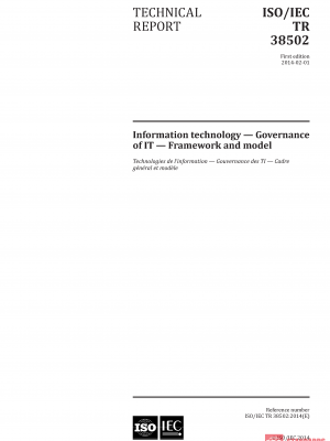 ISO/IEC TR 38502:2014 PDF