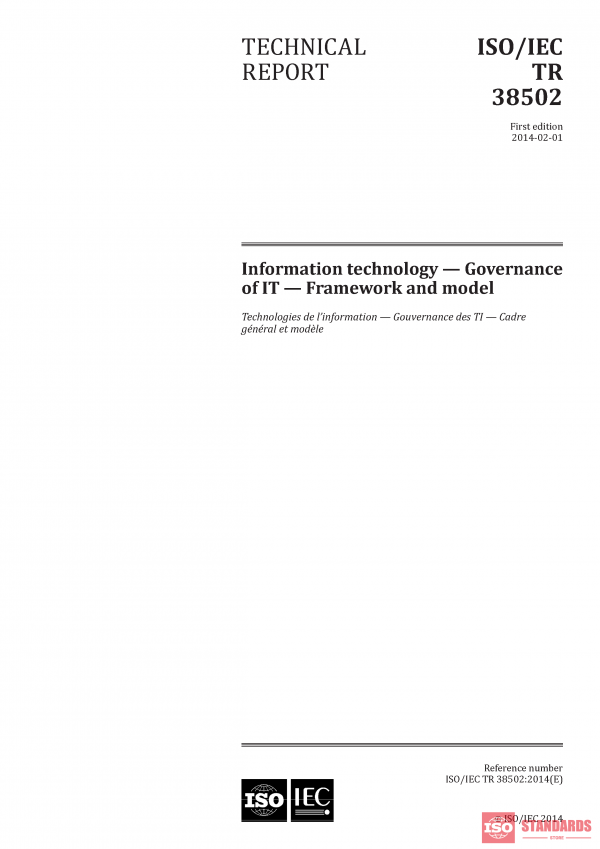 ISO/IEC TR 38502:2014 PDF