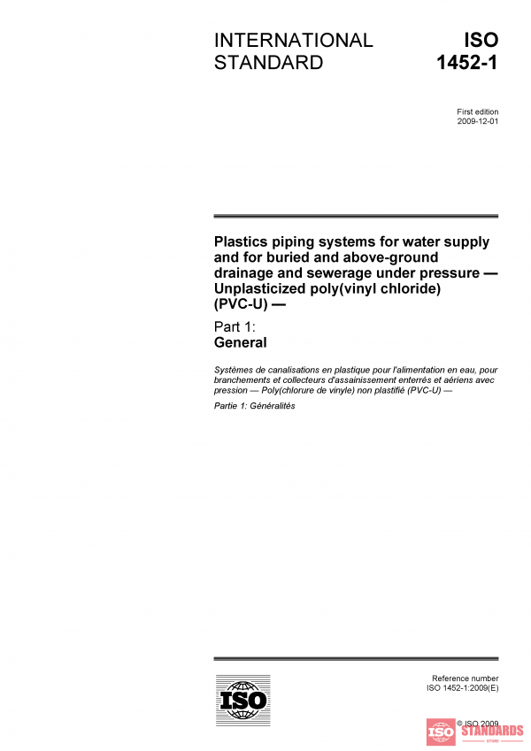 ISO 1452-1:2009 PDF