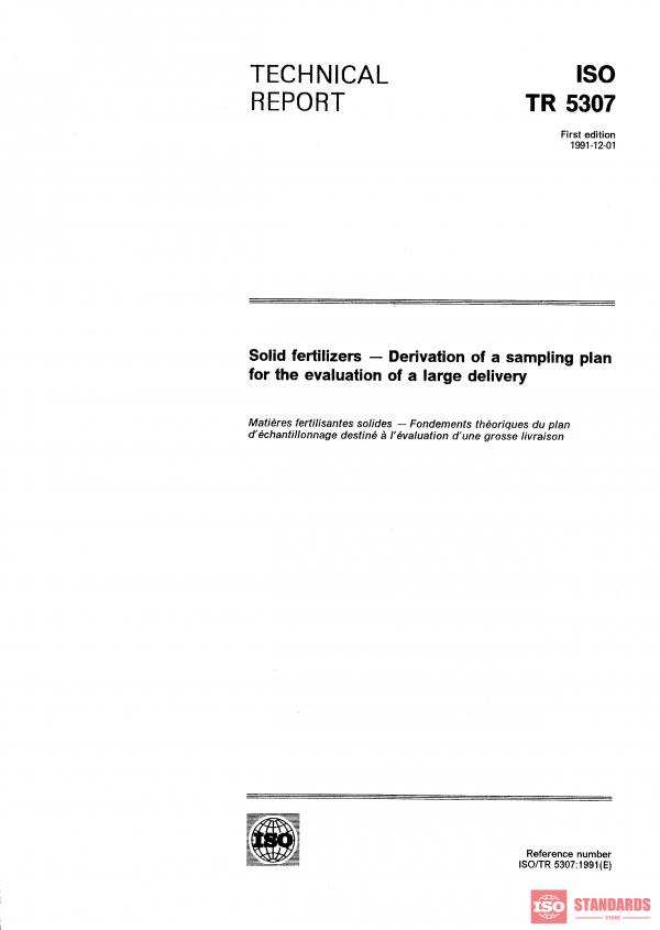 ISO/TR 5307:1991 PDF