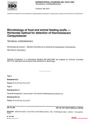 ISO 10272:1995/Cor 2:1997 PDF