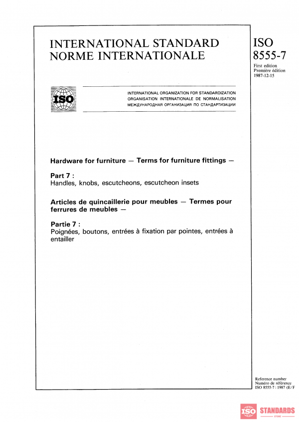 ISO 8555-7:1987 PDF
