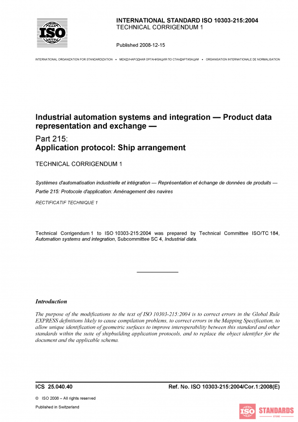 ISO 10303-215:2004/Cor 1:2008 PDF