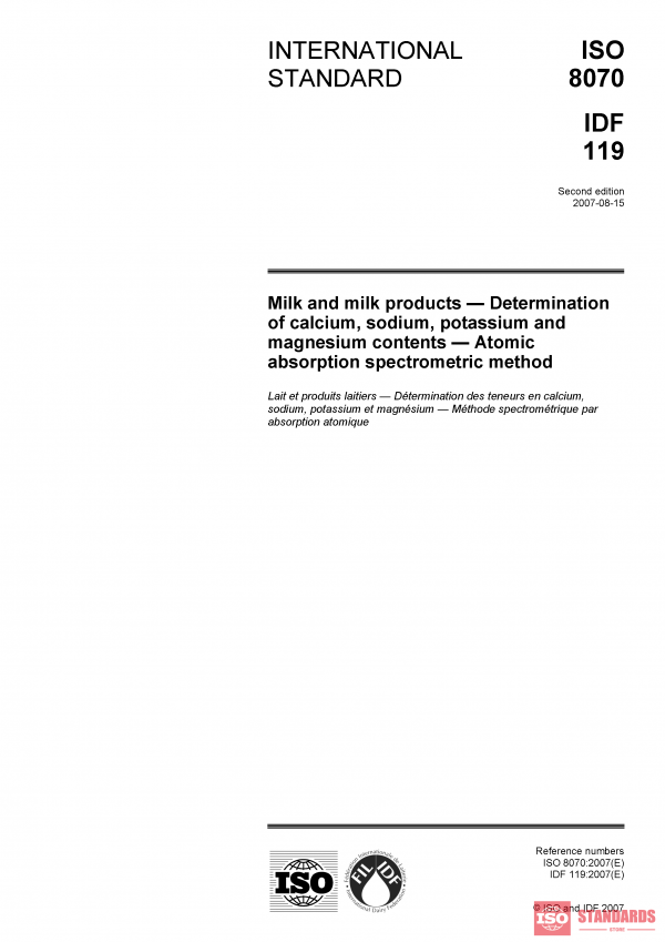 ISO 8070:2007 PDF