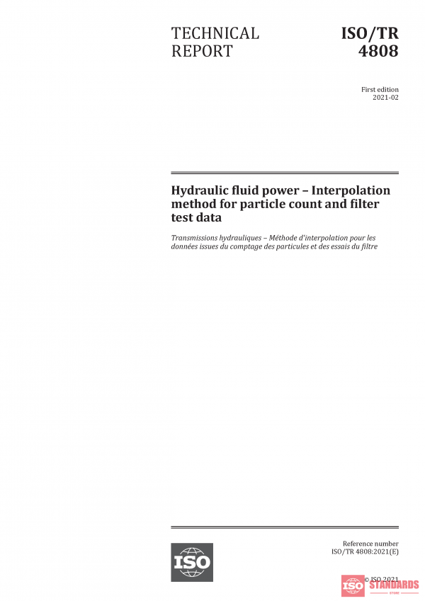 ISO/TR 4808:2021 PDF