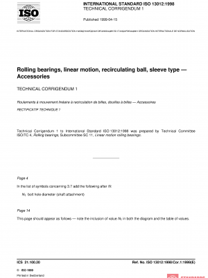 ISO 13012:1998/Cor 1:1999 PDF