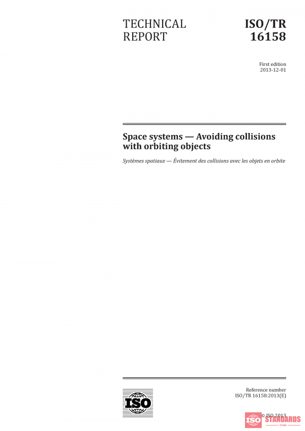 ISO/TR 16158:2013 PDF